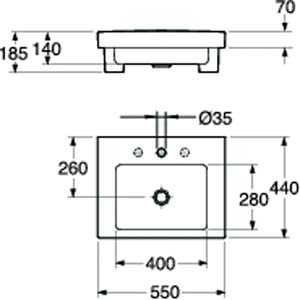 раковина Gustavsberg 4551 раковина Gustavsberg 4551
