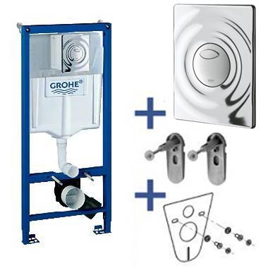 Grohe Rapid SL 38760 комплект инсталляция для подвесного унитаза Grohe Rapid SL 38760 комплект инсталляция для подвесного унитаза