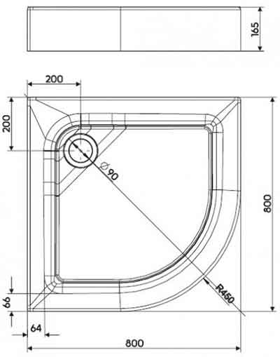 поддон Коло Фирст Kolo First XBN1680 поддон Коло Фирст Kolo First XBN1680