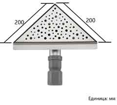 Gappo G82020-1 трап угловой Gappo G82020-1 трап угловой