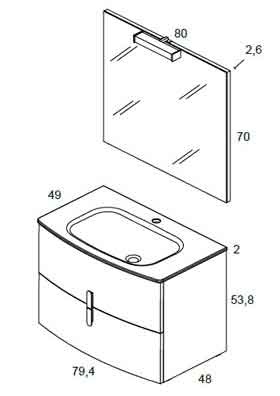 комплект мебели Royo Round C0070087